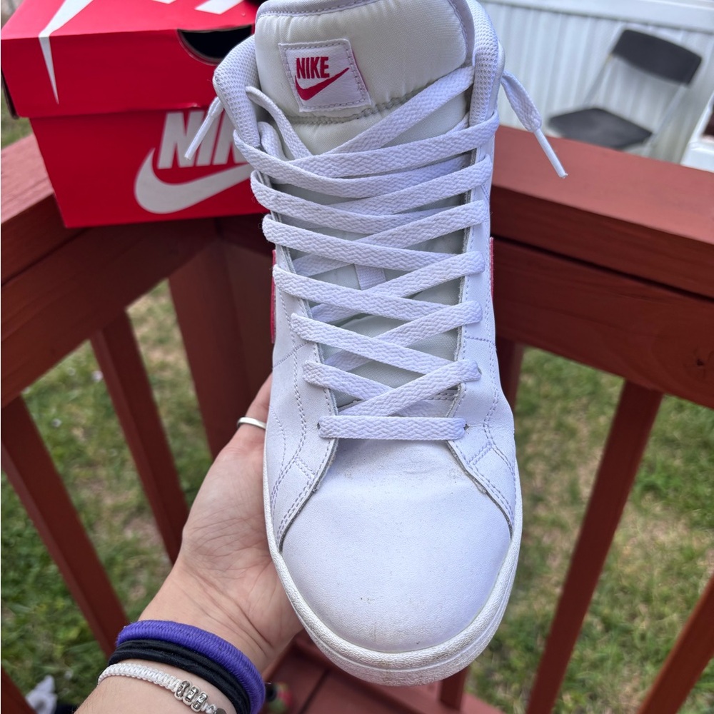 Nike blazers white and red Men’s size 10 (worn) - Picture 5 of 6